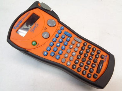 USED TYCO TE T107M-SMS LABEL MAKER W/ LABEL ROLLS R4