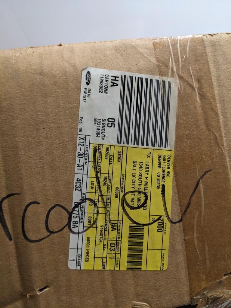 FORD 4C3Z-6K775-BA INTERCOOLER ASSEMBLY FOR 04 EXCURSION/F250SD-F550SD USED B2