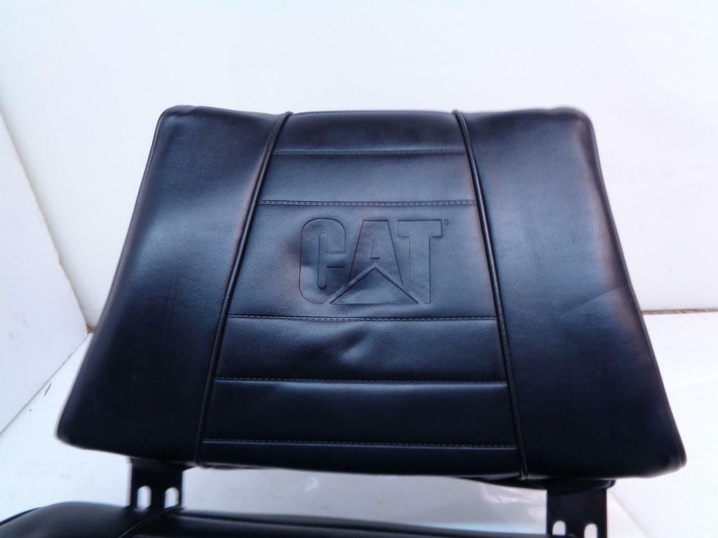 NEW GENUINE CAT INDUSTRIAL MULTI TERRAIN LOADER BLACK VINYL CUSHION SEAT SR