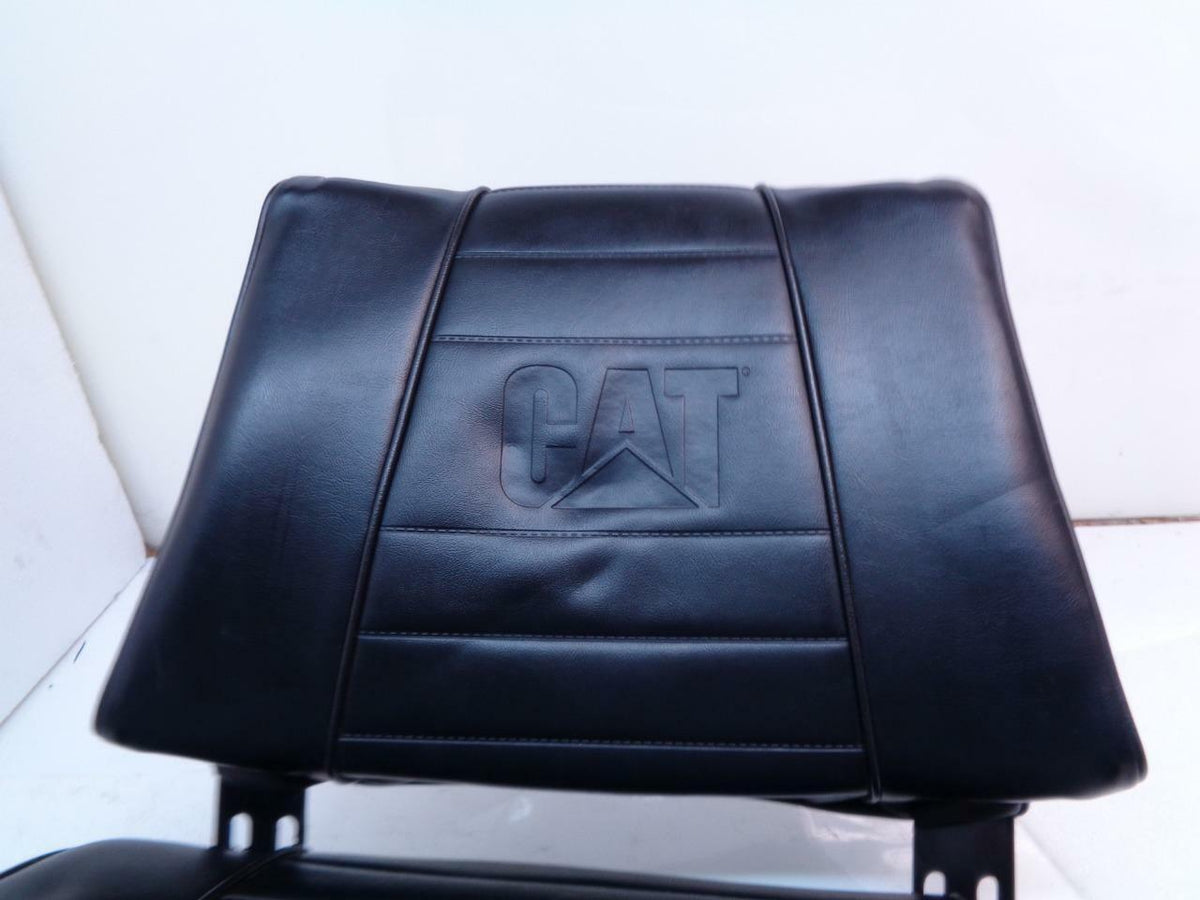 NEW GENUINE CAT INDUSTRIAL MULTI TERRAIN LOADER BLACK VINYL CUSHION SEAT SR