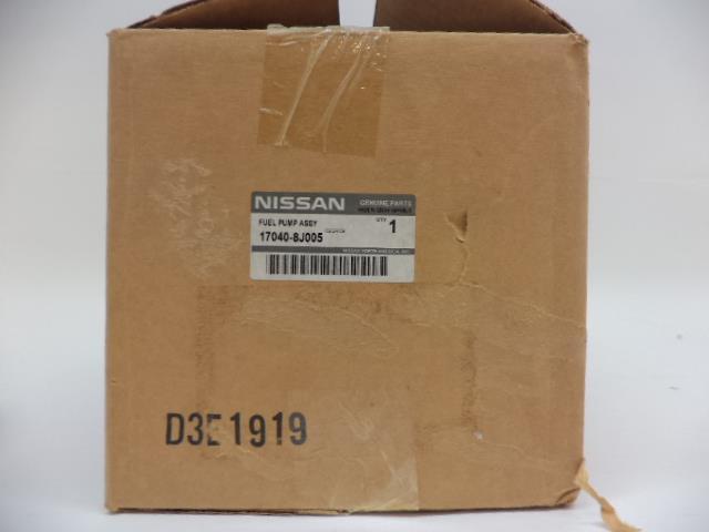 NEW NISSAN GENUINE 17040-8J005 COMPLETE FUEL PUMP FOR ALTIMA 02-04 R13