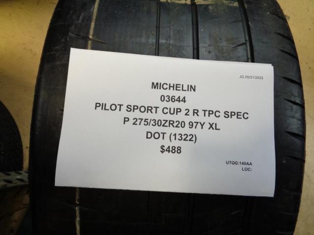 MICHELIN PILOT SPORT CUP 2 R TPC SPEC P 275 30 20 97Y XL TIRE 03644 BQ3