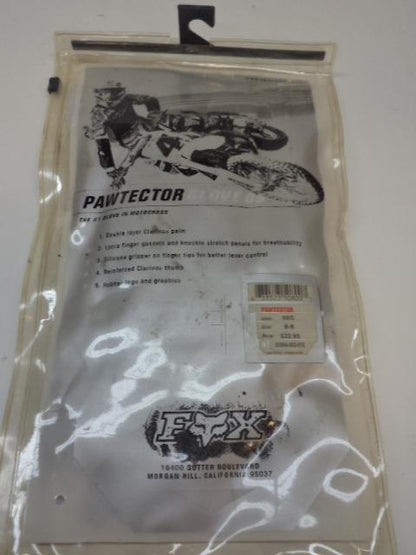 1 NEW PAIR OF FOX PAWTECTOR SIZE SMALL S-8 MOTOCROSS GLOVES 03084-003-015 R16