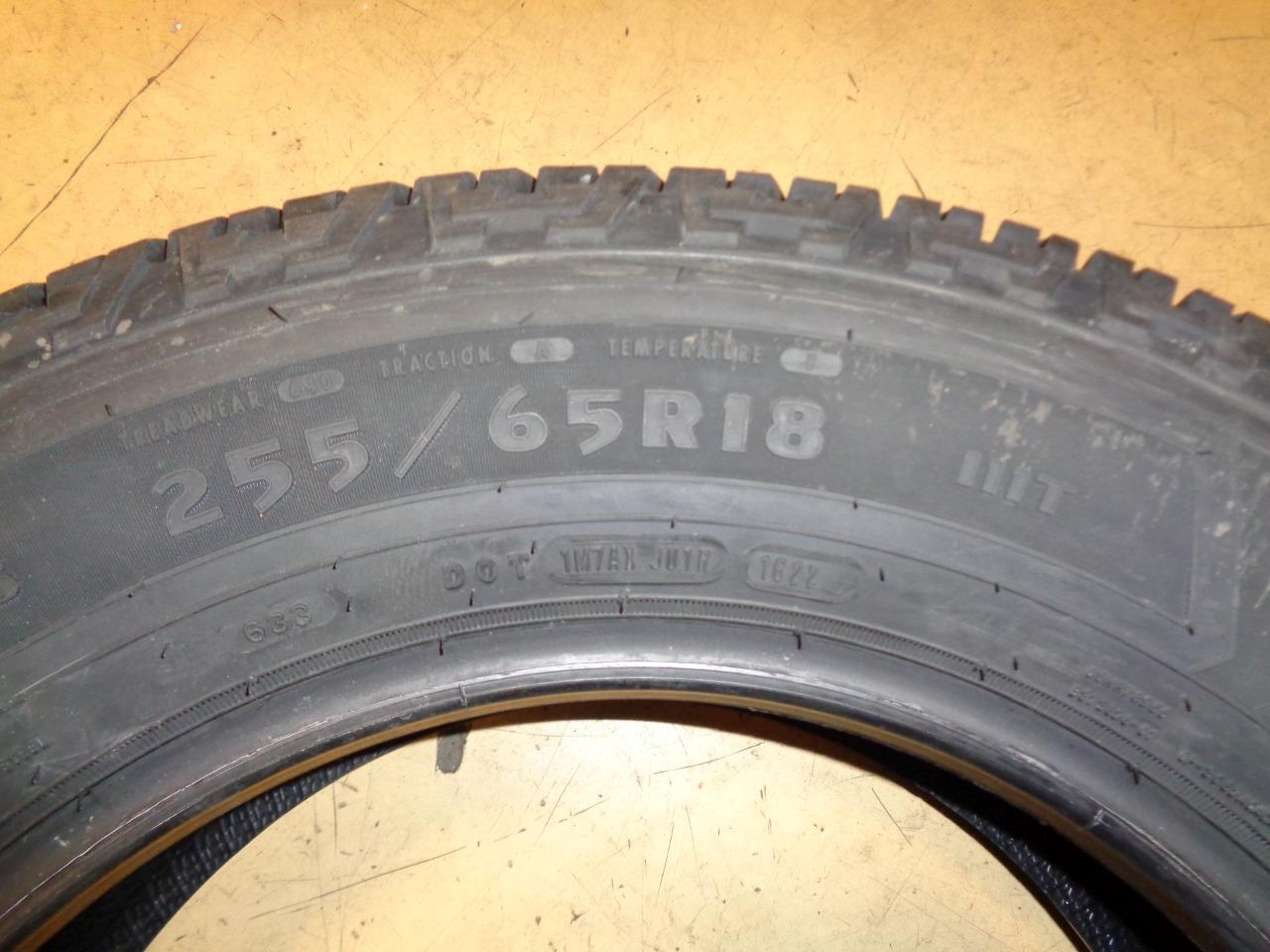 4 GOODYEAR WRANGLER WORKHORSE HT P 255 65 18 111T SL TIRE 116003632 BQ2