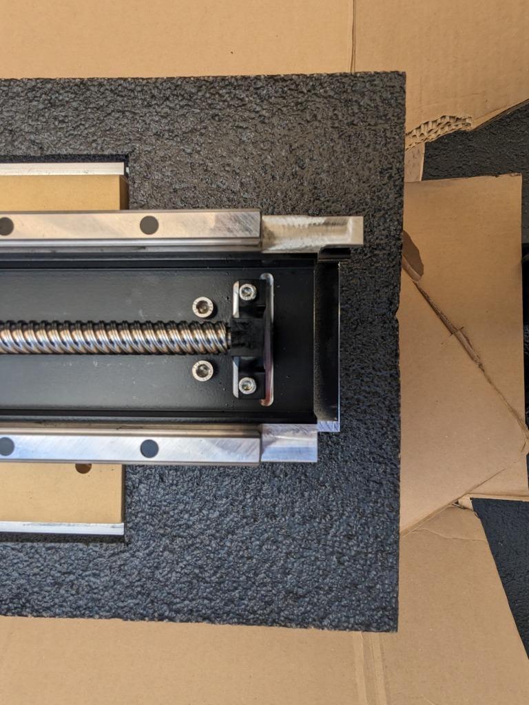 SHAPEOKO CNC ROUTER T-SLOT HYBRID TABLE 48"X49" AND ROUTER ONLY #1 B2 BOX 1