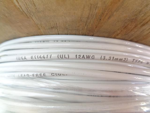 IUSA UL E116677 12AWG CABLE 3.31MM2 MTW/THHN/THWN2 600V GRII T90 500FT NEW H2