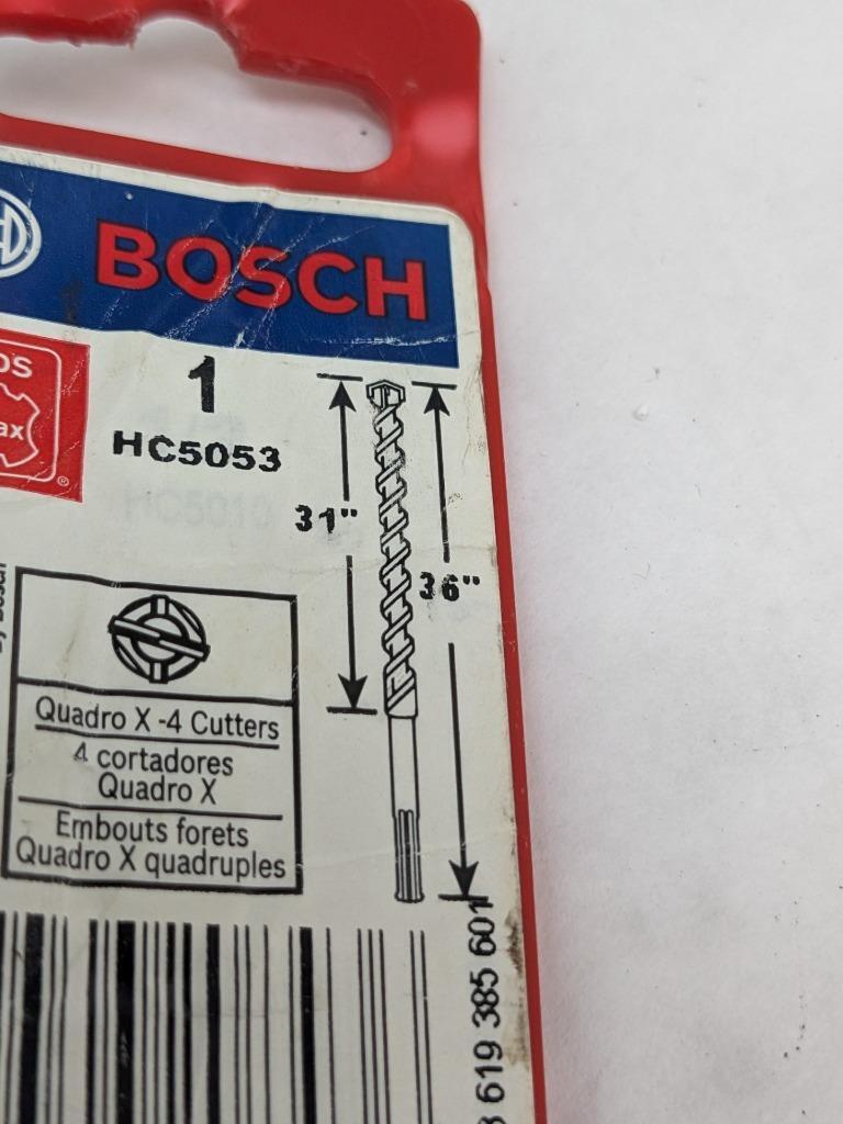 BOSCH ROTARY HAMMER DRILL 1" DRILL BIT 31" MAX DRILLING 39 OVERALL LG NEW D0