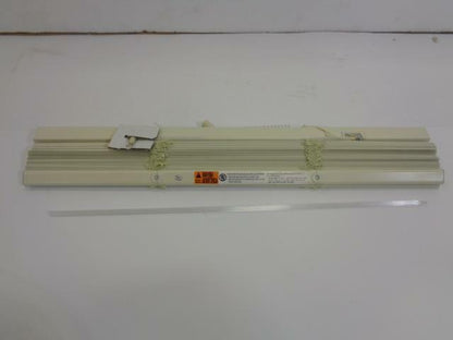 6 NEW MDC 1 IN FLEXPLUS BLIND 23" X 60" ALABASTER BLINDS F-28272 SR