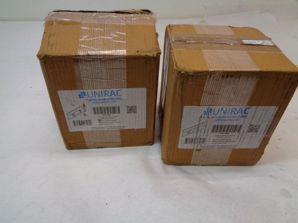 1 BOX OF 10 UNIRAC SFM INFINITY MICRORAIL MPLE MOUNT ASSEMBLY 008114M SR