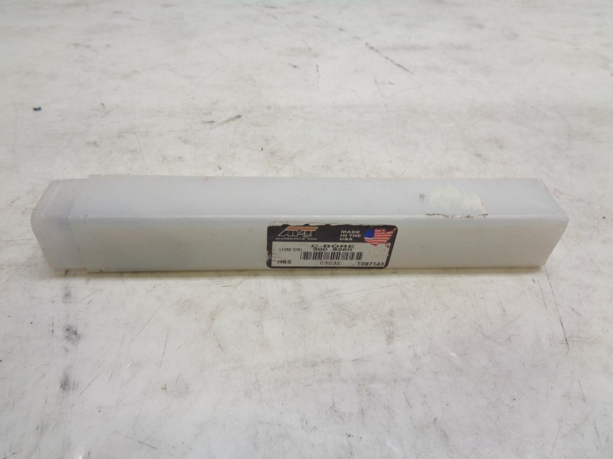 NEW ALVORD-POLK CAPSCREW COUNTERBORE STANDARD 03032 58" 4 FLUTE R22T6BM2