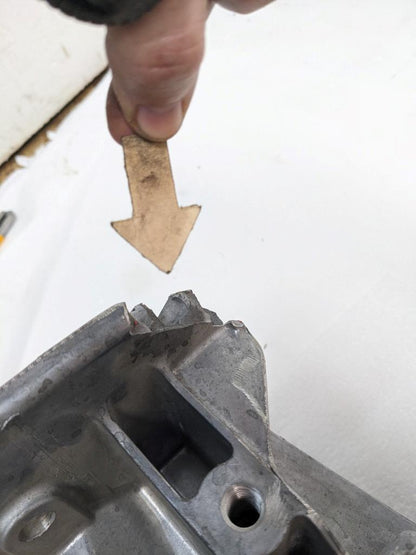 DAMAGED FORD GC347A195GA MANUAL SHIFT TRANSFER CASE ASSEMBLY FOR F350SD NEW B2