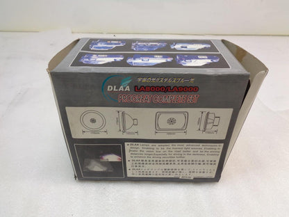 NEW DLAA LA8000 12V 55W/60 195X140X118MM RECTANGULAR FOG LIGHT SR