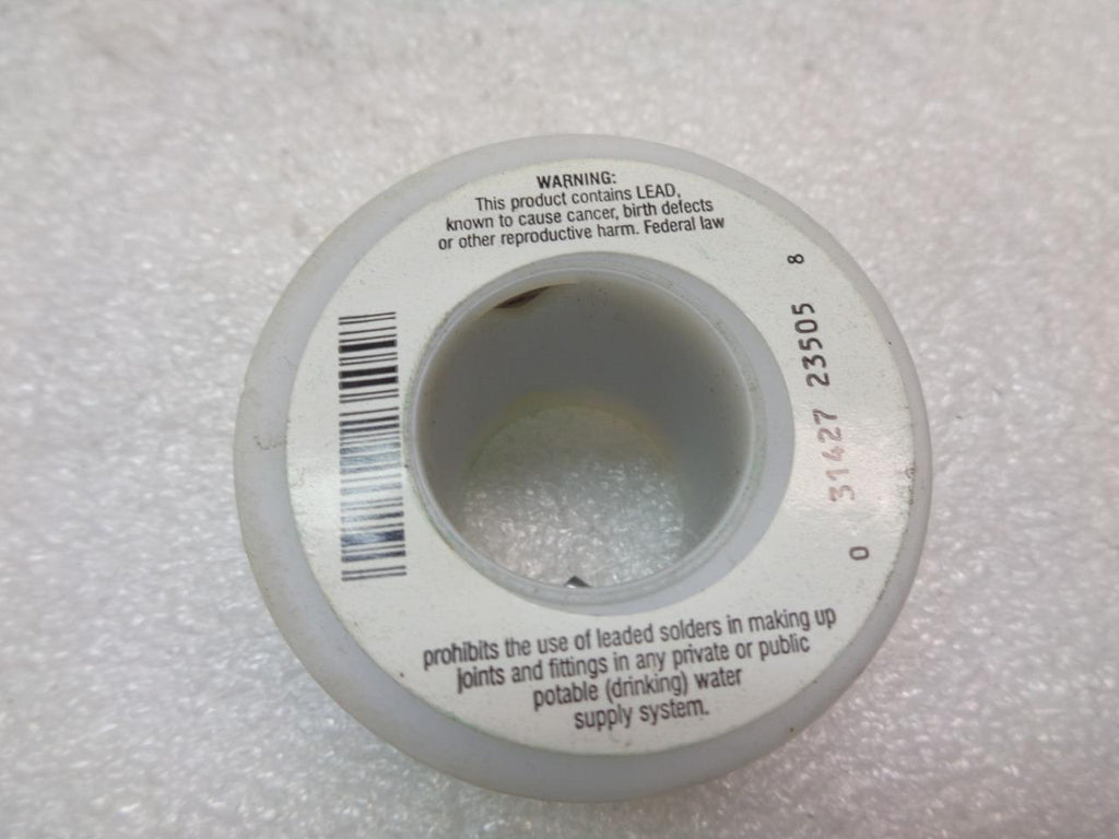PACK OF 6 ALPHAMETALS SOLID WIRE SOLDER 8oz 1/8" DIA. SPOOLS R28