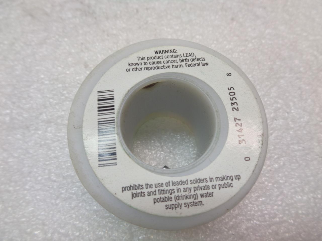 PACK OF 6 ALPHAMETALS SOLID WIRE SOLDER 8oz 1/8" DIA. SPOOLS R28