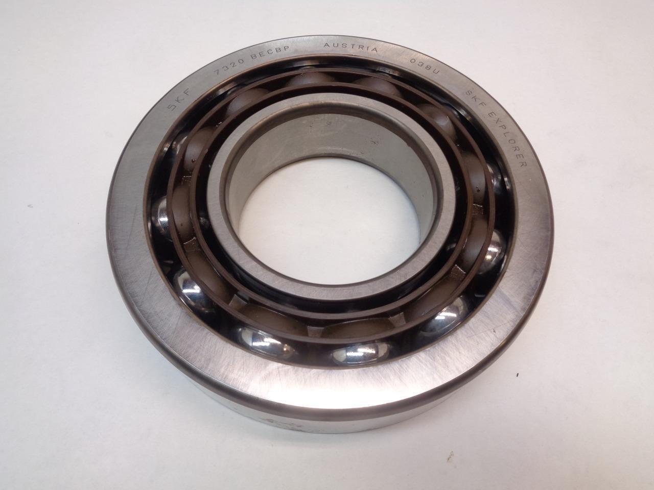 SKF EXPLORER ANGULAR CONTACT SINGLE ROW 100x215x45mm BALL BEARING 7320BECBP R15