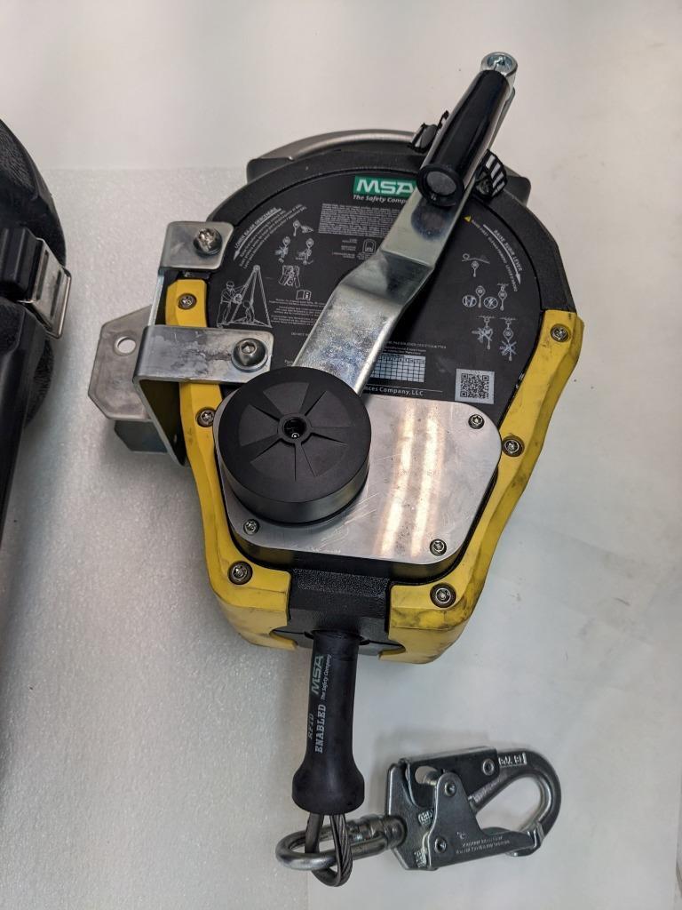 MSA 10158180 STAINLESS STEEL WORKMAN RESCUE 50' CABLE 400 LBS CAPACITY NEW