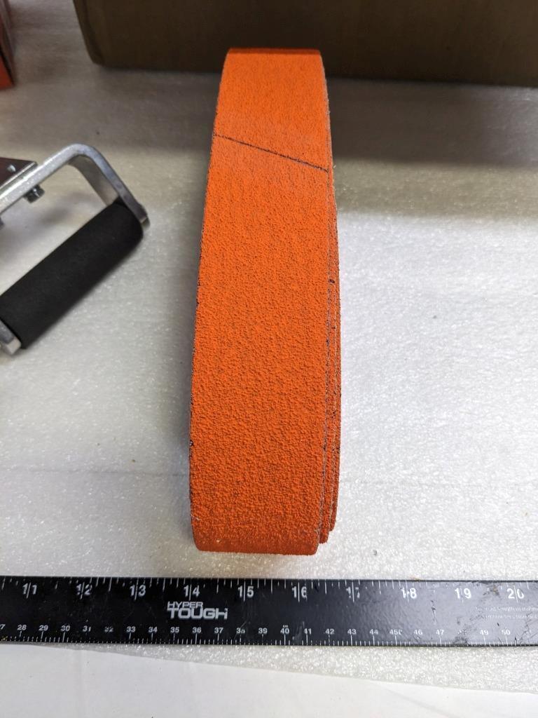 DYNABRADE 01845 AIR MOTOR 7200 RPM & DYNALINE SANDER 57407 2-3/4"X8" NEW BSR3.1