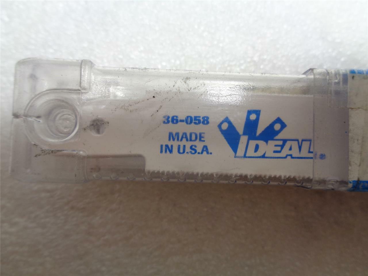 NEW 10 PACK OF IDEAL 6 INCH RECIPROCATING SAW BLADES 0.035x24 TPI 36-058 SP2T2