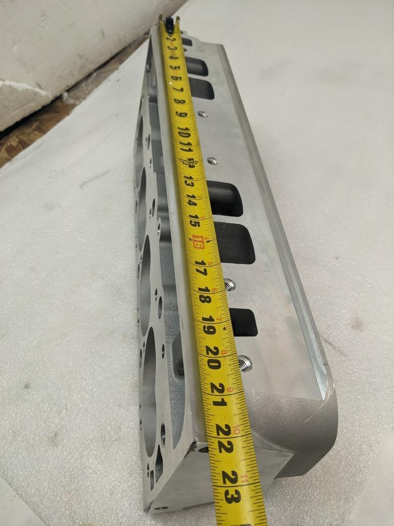 SINGLE CHEVY COMPLETE ASSEMBLED ALUMINUM CYLINDER HEAD CAMBER XPC3021 NEW I2