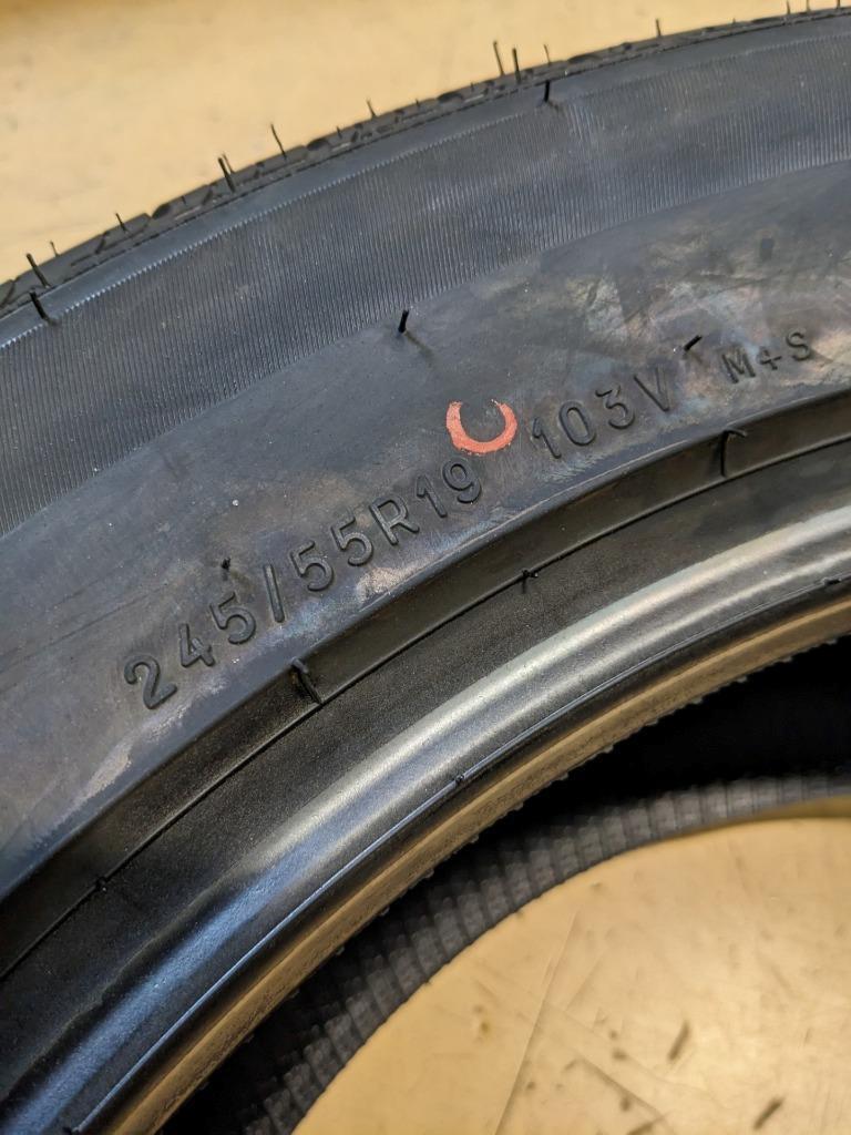 UNIROYAL TIGER PAW TOURING A/S DT P 245 55 19 103V SL TIRE 43774 CQ2