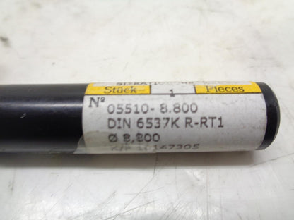 NEW GUHRING 10147305 CARBIDE END MILL 8.9mmx42.1mm 2 FLUTE R22T6BM