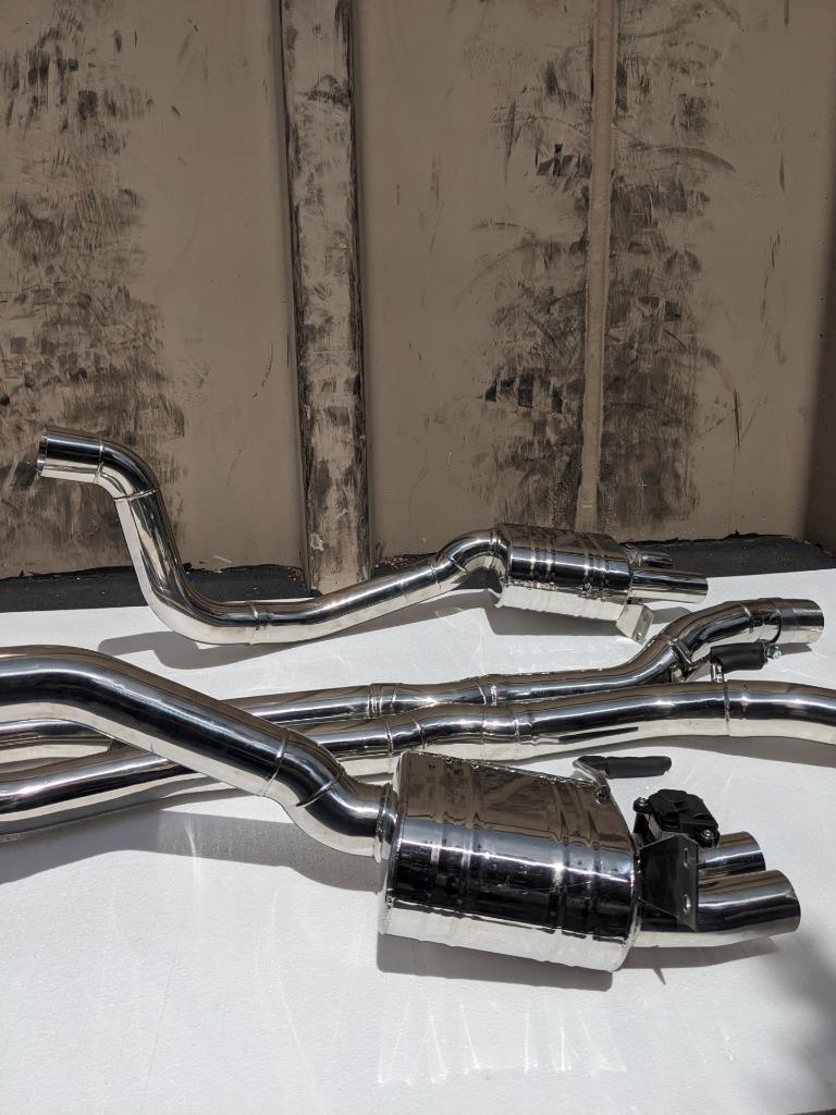 PARTIAL CORNERSTONE CPS-CBE-C7SS 3" CATBACK EXHAUST KIT FOR 14-19 C7 NEW B2