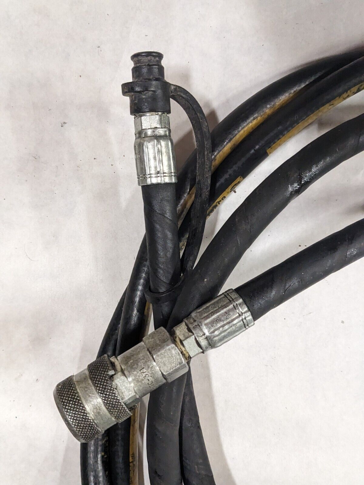 POWER TEAM SPX ELECTRIC HYDRAULIC PUMP PE550 W/ MR571 POST TENSION JACK