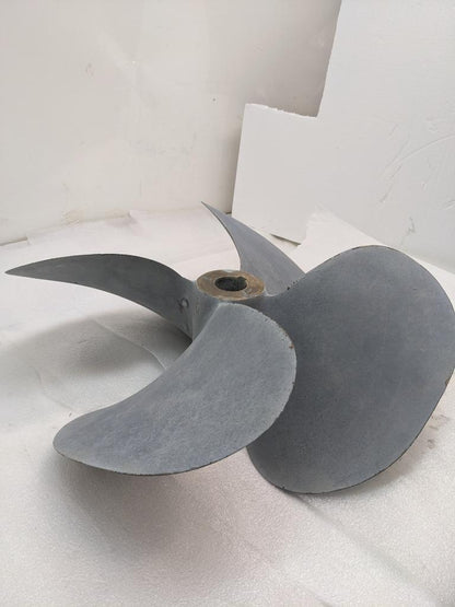 BRASS 28X28X8X16X11 SINGLE 4-WAY BOAT PROPELLER 6768 #2 NEW B2