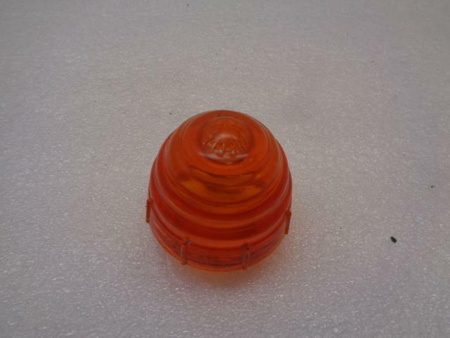 Porsche 356B Amber Turn Signal Lens Beehive w/ Trim GENUINE USED VINTAGE RT5T3