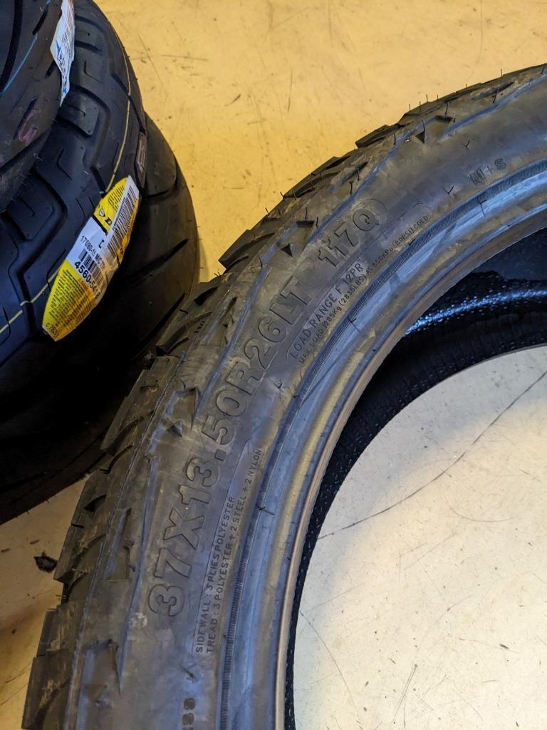 VENOM POWER TERRA HUNTER X/T BSW LT 37 13.5 26 117Q LRF 12PLY TIRE TVPXT25 CQ3