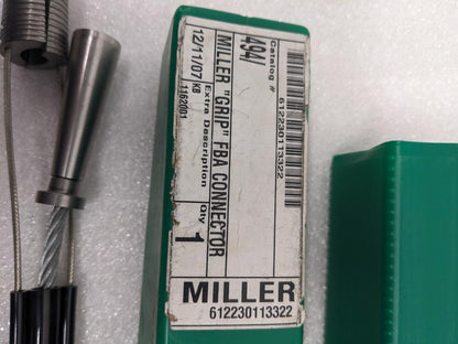 HONEYWELL NORTH SAFETY 494/ MILLER GRIP FBA CONNECTOR NEW R27