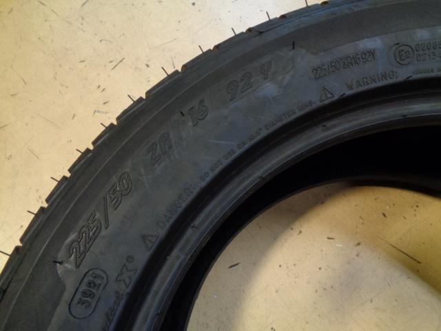 MICHELIN PILOT EXALTO PE2 (NO) PORSCHE P 225 50 16 92Y SL TIRE 05667 BQ4