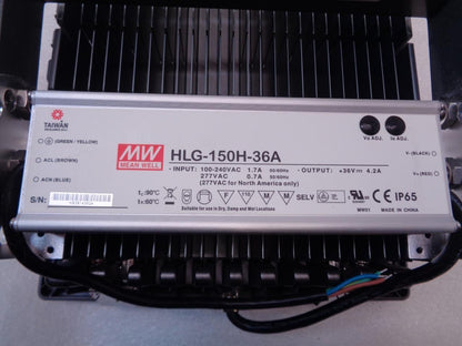 NEW LUMENS IP65 LED FLOOD LIGHT W/MEAN WELL LED DRIVER MIX MODE HLG-150H-36A SR