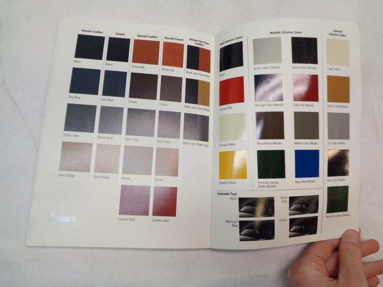 USED PORSCHE PAPERBACK BROCHURE "THE NEW 911" 2008 MKT 001 135 08 R25