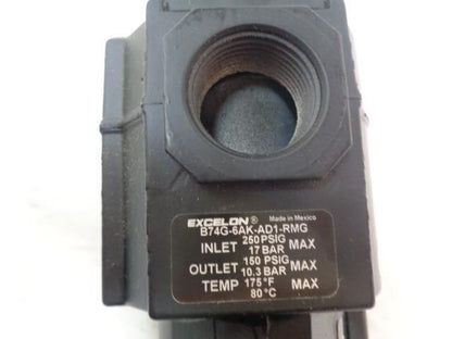 NORGREN FILTER/REGULATOR B74G-6AK-AD1-RMG (WITHOUT GAUGE) NEW R11TA