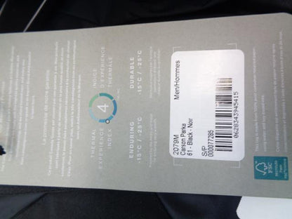 CANADA GOOSE MENS CARSON PARKA BLACK S/P 2079M NEW SR