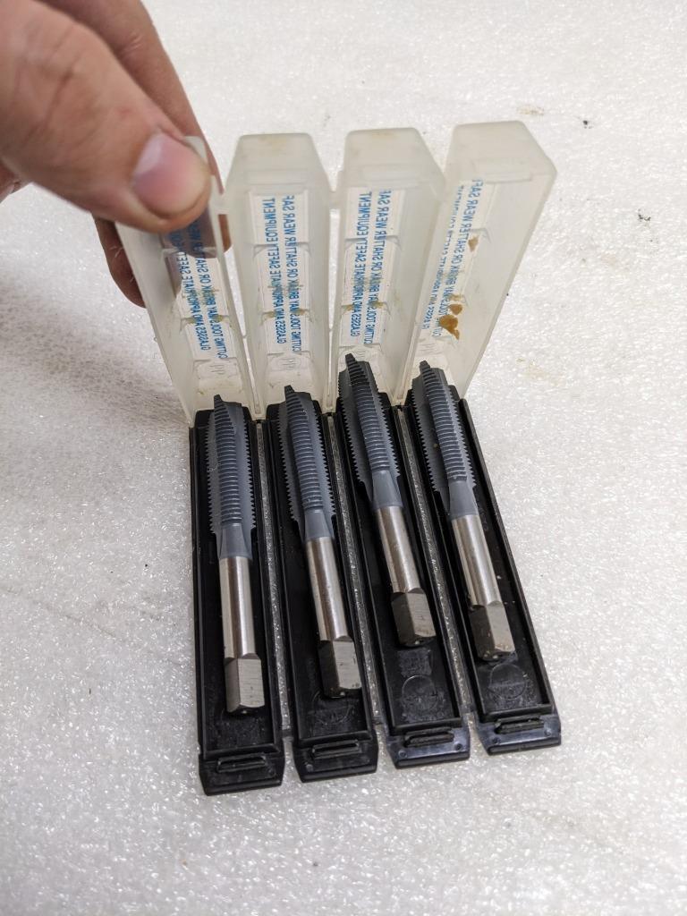 OSG 19011760 TAPS 7/16-20 GH9 S3/P PLUG NI R06012 (4-PACK) NEW D0