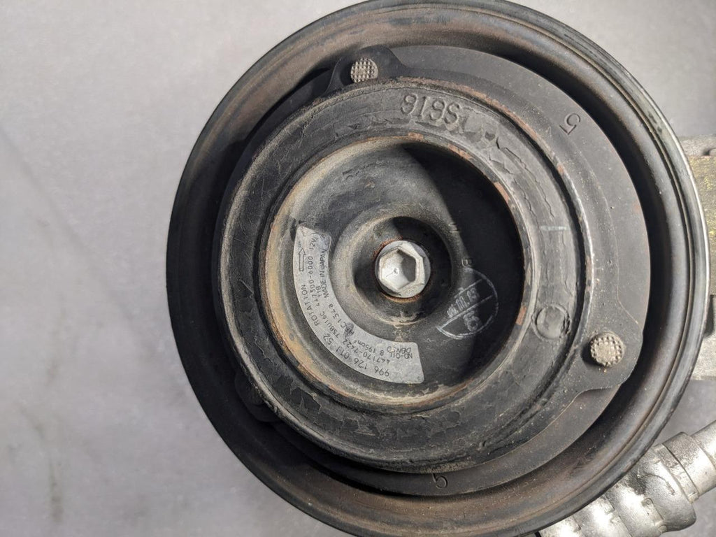 PORSCHE 911/986 BOXSTER A/C PUMP COMPRESSOR 99612601152 USED 996B.G.L.