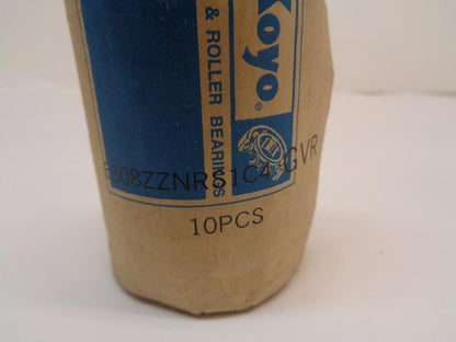 KOYO DEEP GROOVE BALL BEARINGS 40MM ID X 52MM OD X 7M THICKNESS B 10 PACK 6808Z