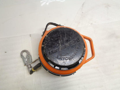 USED LATCHWAYS MANSAFE SEALED SRL 140' SELF-RETRACTING LIFELINE 62841-00US H2