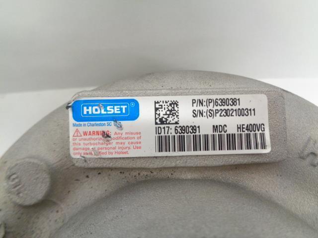 PACCAR HOLSET TURBOCHARGER WITH ACTUATOR HE400VG 639081 REMAN R17