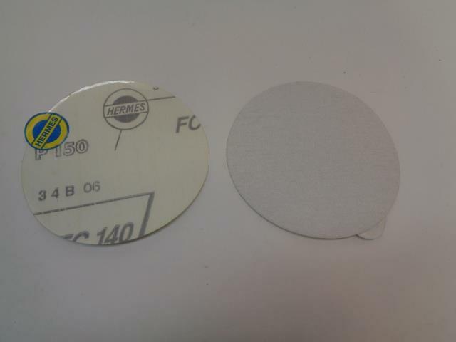 NEW 64 PACK OF HERMES SANDING DISCS 5 IN DIAM. 150 GRIT FC140 R7TB