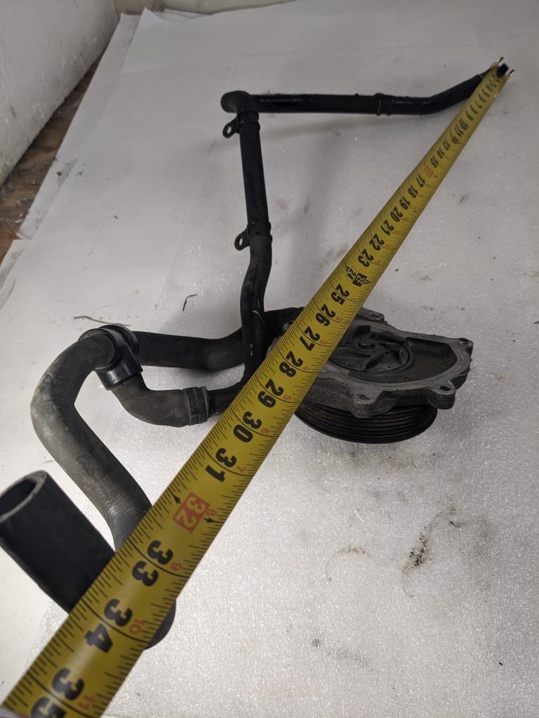 PORSCHE 911 997 BOXSTER CAYMAN ENGINE WATER PUMP W HOSES 99710601106 USED R20