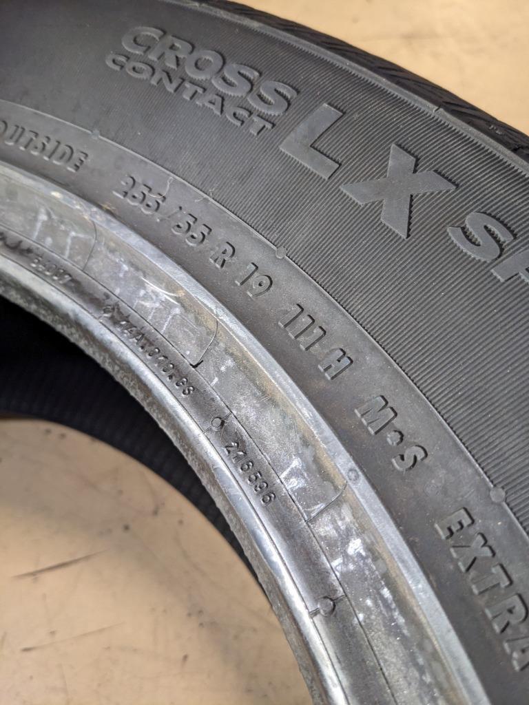 CONTINENTAL CROSSCONACT LX SPORT AO AUDI P 255 55 19 111H XL TIRE 3542780000 CQ2