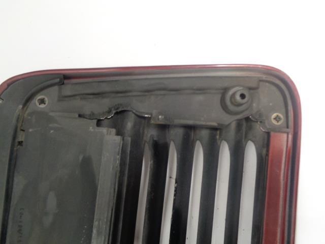 PORSCHE 911 993 REAR DECK LID SPOILER 993 512 117 00 RED/BURGUNDY USED R21