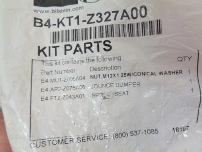 BILSTEIN B4-KT1-Z327A00 KIT PARTS SPRING SEAT, JOUNCE BUMPER, NUT NEW R9