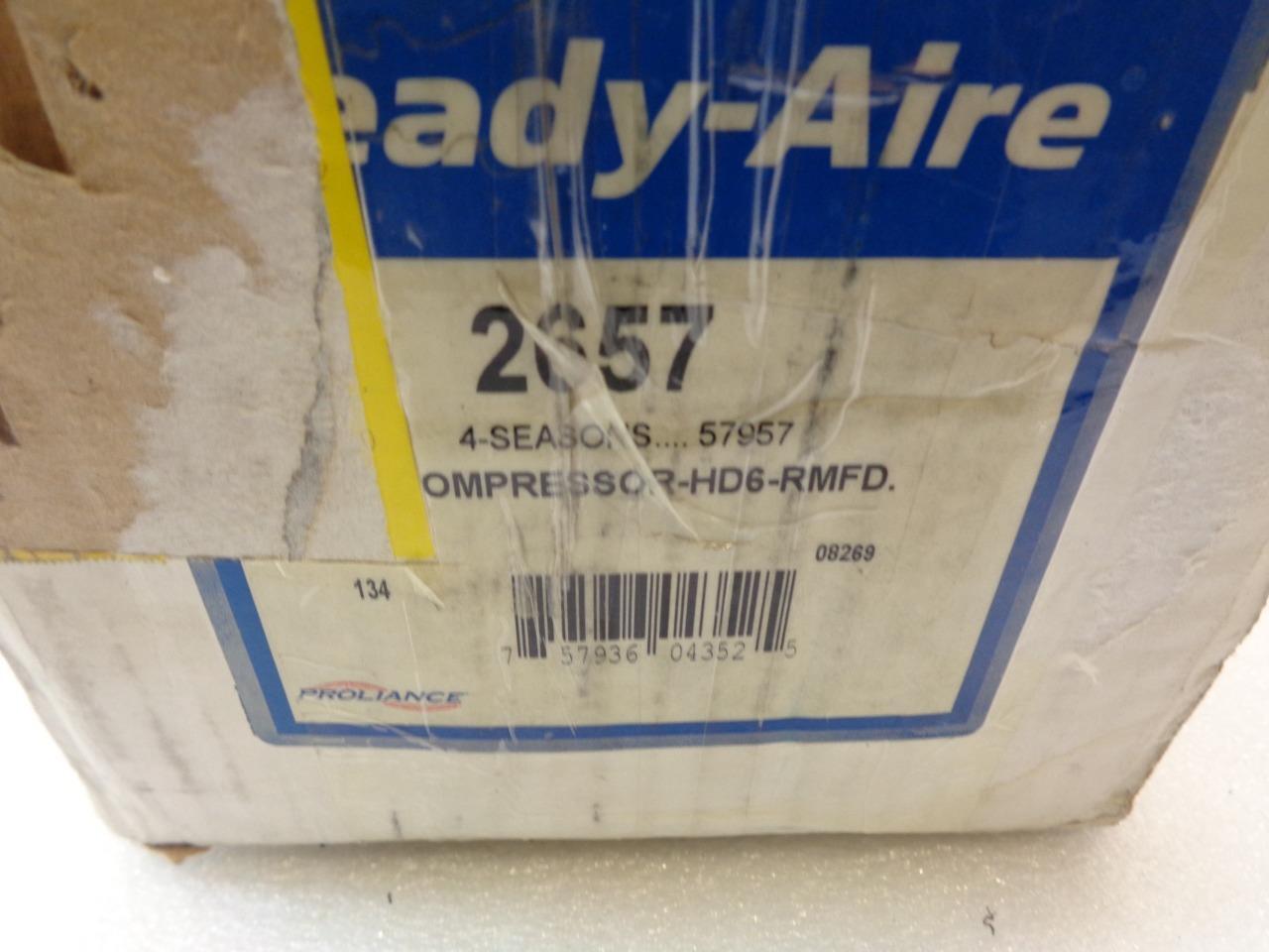 REMAN READY AIRE 2657 AC COMPRESSOR 1995 BUICK OLDSMOBILE PONTIAC (VARIOUS) R1