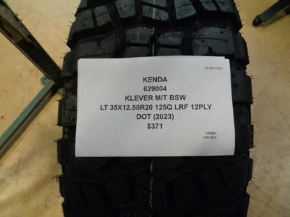 KENDA KLEVER M/T BSW LT 35 12.50 20 125Q LRF 12PLY TIRE 629004 BQ4