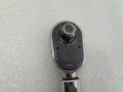 SNAP-ON 1/2" DRIVE SAE ADJUSTABLE CLICK-TYPE FIXED RACHET TORQUE WRENCH USED R22