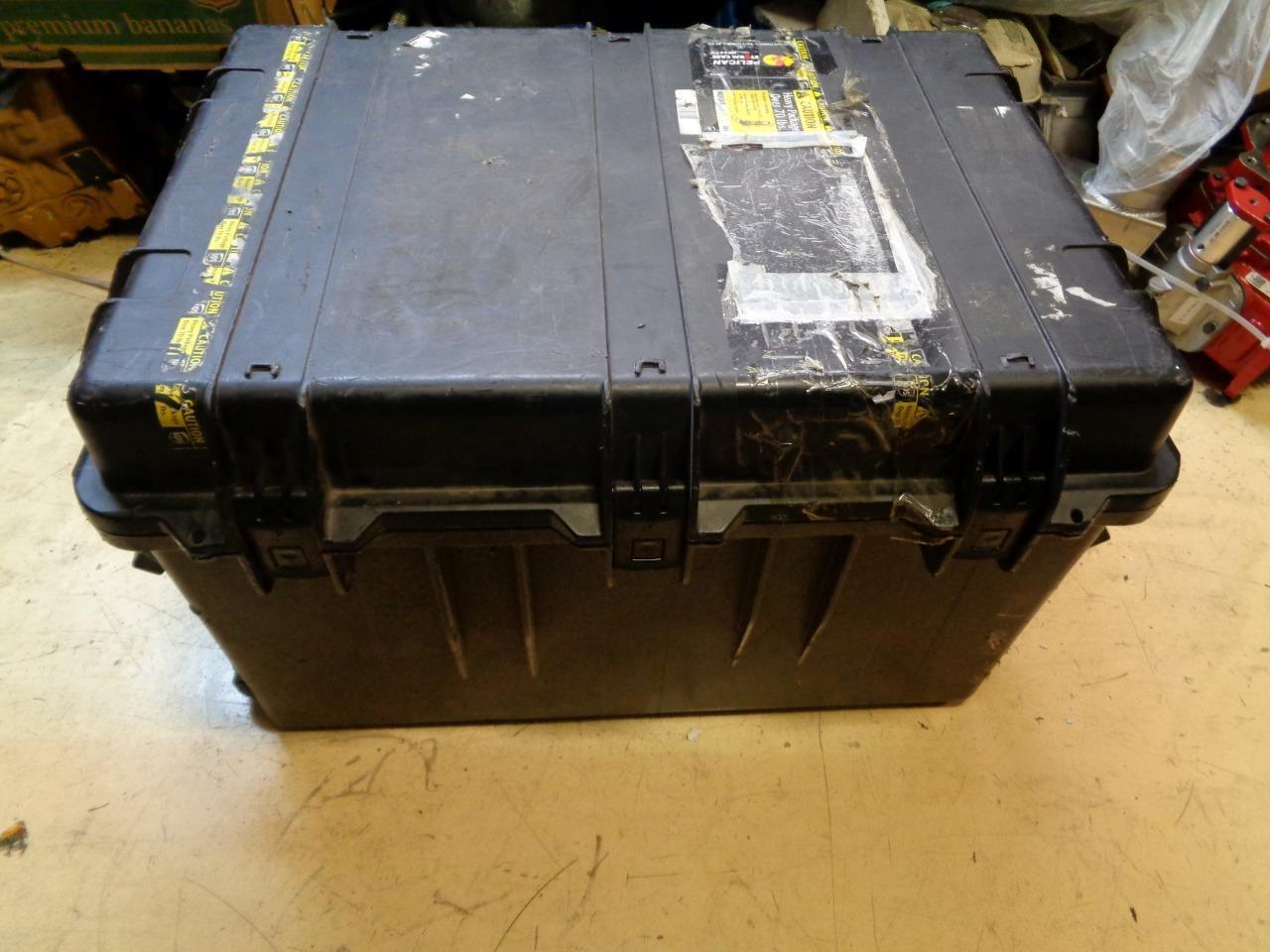 CUSTOM PELICAN STORM CASE w/ HILTI HAMMER DRILL & DISPENSER, LEVEL JACK BITS